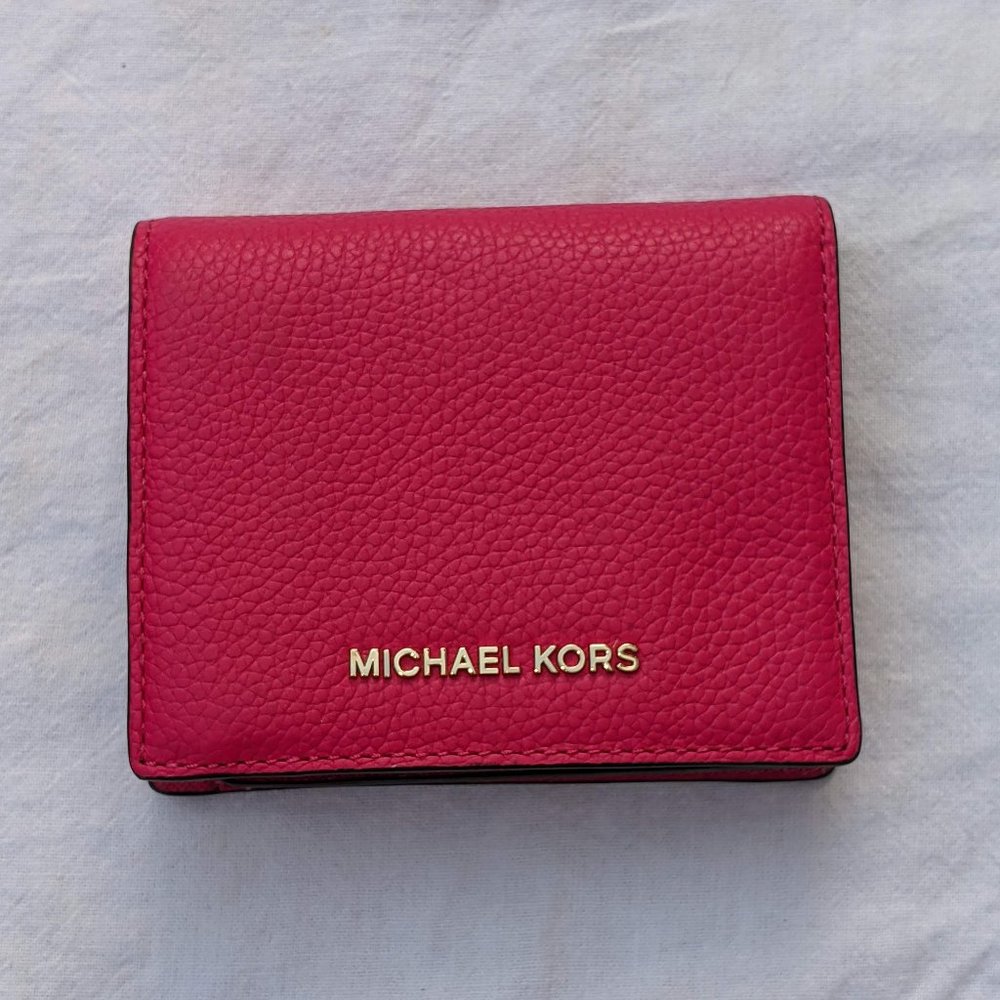 MICHAEL KORS Wallet * Ultra Pink * Flap Style NWOT
